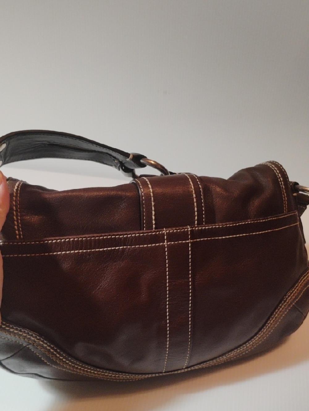 Coach 10578 Vintage Y2K British Chocolate Brown Soho Shoulder Bag - Picture 6 of 10